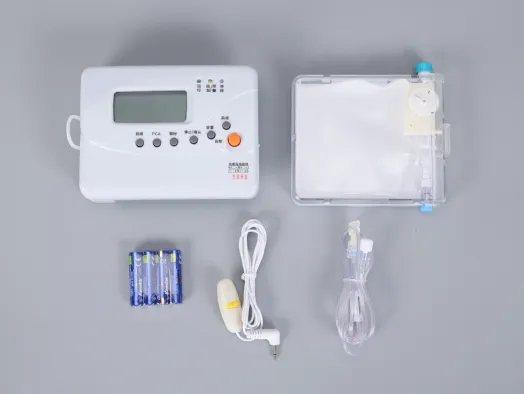 Bomba de analgesia electrónica controlada desechable